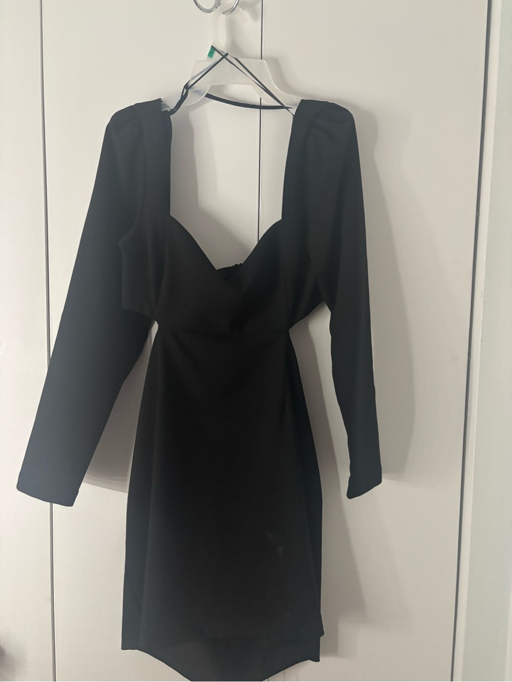 Black Dynamite Long Sleeve Mini Dress